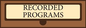 Recorded Programs